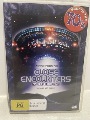 Close Encounters Of The Third Kind  (DVD, 1977) Reg 4 Steven Speilberg - Image 1 of 4