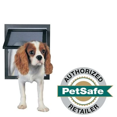 Puerta de pantalla PetSafe para gatos y perros, mascotas pequeñas (P1-ZB-11) Foto 1 de 4