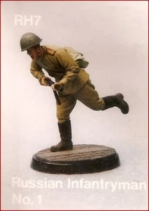 Hornet Russian Infantry Man Soldier No.1 1/35 Scale Metal Figure Model Kit - Picture 1 of 1
