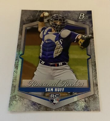 2021 Bowman Platinum Sam Huff Renowned Rookies RC #RR-15 - Image 1 of 2
