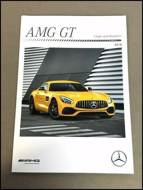 2018 Mercedes Benz AMG GT 42-page Car Sales Brochure Catalog - GTC R GTR Foto 1 de 4