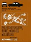 Ford Corsair V4 1969-70 Autobook (The..., Ball, Kenneth