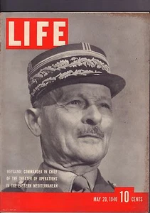 Life May 20 1940 Wegand Commander in Chief VG 100416DBE - Imagen 1 de 1