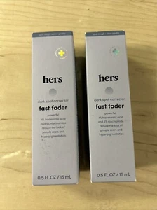 hers • Dark Spot Corrector• Fast Fader 0.5 fl oz / 15 ml. 2 Pack - Picture 1 of 3