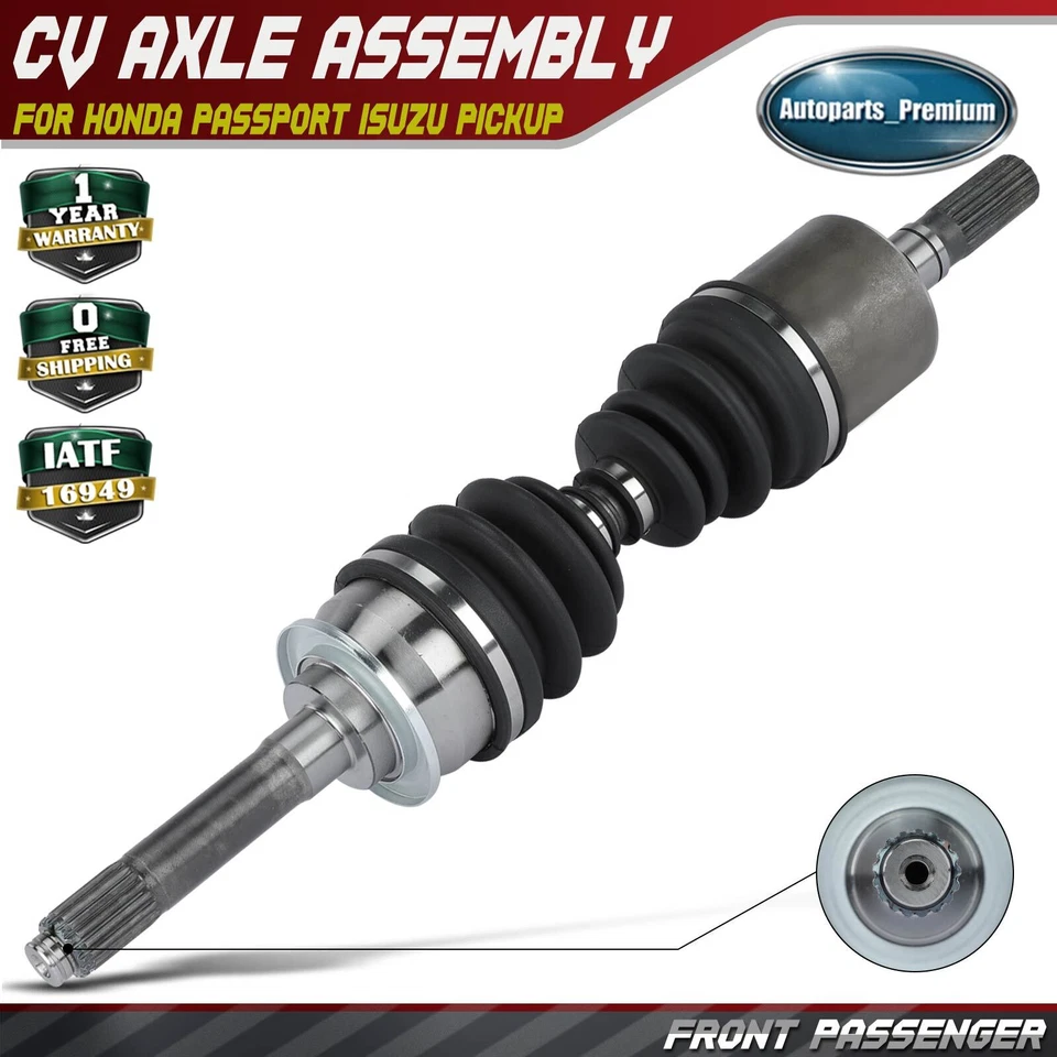 1x Conjunto de eje CV delantero derecho para camioneta Honda Passport Isuzu Rodeo 4x4 Foto 1 de 4