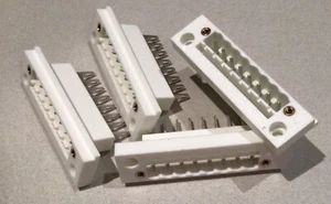 Phoenix Style 5.08mm Pluggable Screw Terminal Block, Female Socket 8P White - Picture 1 of 2