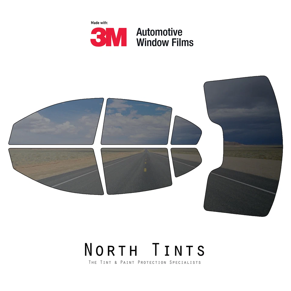 3M 彩色稳定预切窗户色调玻璃膜适用于林肯 MKS 2009-2015 — 第 1/4 张图片