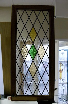 Ventanas de vidrio con plomo diamante clásico personalizadas todos los tamaños Customdasa Foto 1 de 4