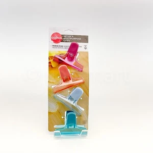 Copco Multipurpose Kitchen Clips Set Of 4 Creates A Tight Seal New - Picture 1 of 6