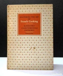 VTG Mastering the Art of French Cooking By Julia Child 1978 13th Print - Foto 1 di 9