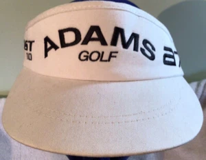 Men’s Adams Golf Fast 10 A7 White Golf Visor Hat Cap Adjustable - Picture 1 of 5