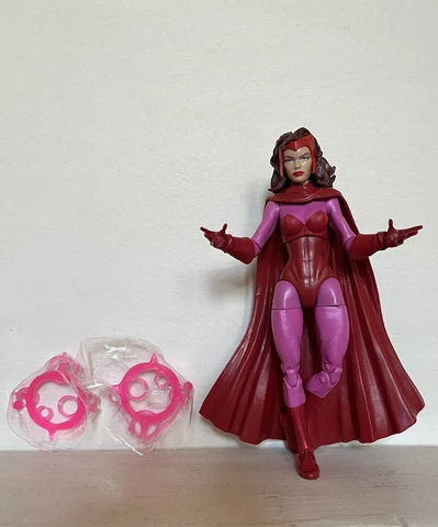 Marvel Legends KitBash SCARLET WITCH Allfather BAF Series/Retro Loose Figure Cover