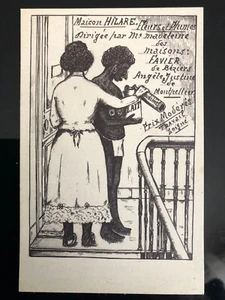 Curiosa: seltene Werbe-AK geschlossenes Haus Béziers 1910 - Bild 1 von 2