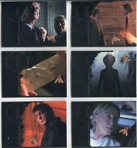 X Files Seasons 6 & 7 Complete Inside The Syndicate Chase Card Set i1-6