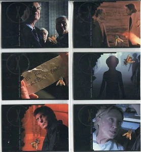 X Files Seasons 6 & 7 Complete Inside The Syndicate Chase Card Set i1-6 - Picture 1 of 1