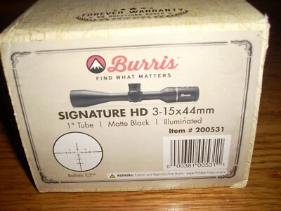 CAJA PARA FIRMA BURRIS 3 X 15 X 44 SOLO CAJA - SIN MIRA TELESCÓPICA Foto 1 de 3
