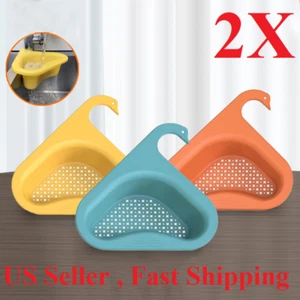 2Pack Kitchen Sink Rack Strainer Basket Filter Swan-Shaped Drain fruit drainer - Picture 1 of 15