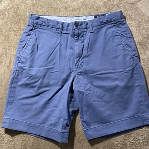 POLO RALPH LAUREN Shorts Herren 32 Stretch klassische Passform Chino Pony blau adrett Golf - Bild 1 von 11