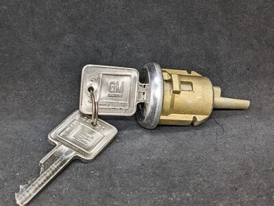 NOS 1971 BUICK 雪佛兰 OLDSMOBILE PONTIAC 站 WAGON TRUNK 锁和钥匙  — 第 1/4 张图片