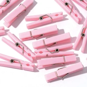 60 Baby Shower Clothespin Games Mini Clothes Pins 1.4 inch for Party Decorati... - Picture 1 of 7