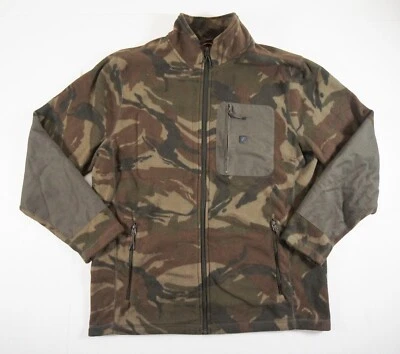 Chaqueta Roark Para Hombres XL Camuflaje Vellón Cremallera Completa Exterior Caminata Campamento Informal Adulto Foto 1 de 4