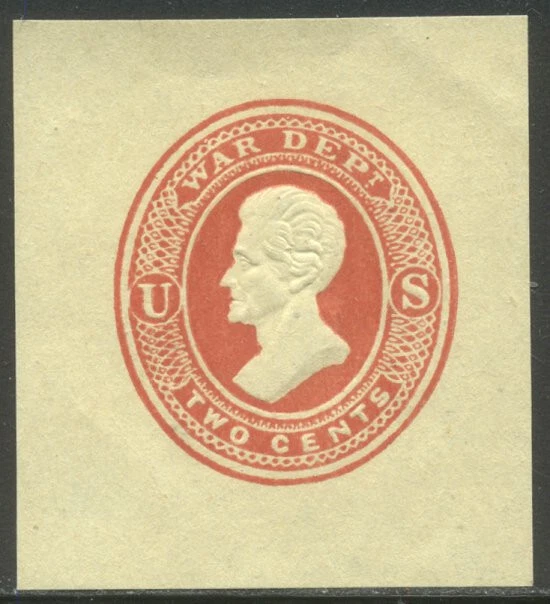 U.S. #WO33 Unused XF - 2c Vermilion on Manila - Image 1 of 1
