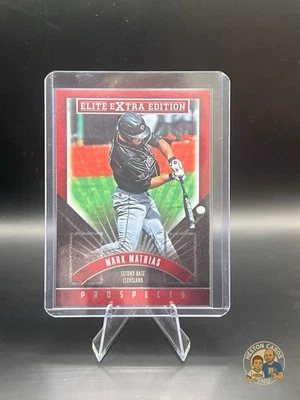 2015 Panini Elite Extra Edition Prospects Baseball Mark Mathias #94 Cleveland - Image 1 of 2