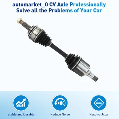 Eje delantero derecho TrakMotive CV para Toyota 4Runner 4,0 L 4x4 2003-2016 2017 Foto 1 de 4