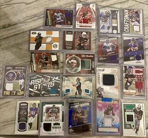 20 Card NFL Patch Card Lot- Rookie Patches - Picture 1 of 1