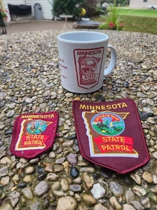 Lot Minnesota State Patrol Sammlerstücke 2 Patches & Becher - Bild 1 von 7