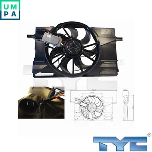FAN RADIATOR 838-0007 FOR VOLVO C70/II/Convertible V50 S40 C30 B5254T3 2.5L 5cyl - Picture 1 of 6