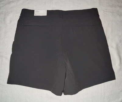 NUEVO Pantalones Cortos American Eagle Flex Club Gris Elástico Nylon ETIQUETA 34 REAL 38 Cintura Foto 1 de 4