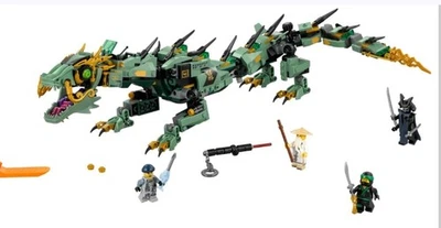 LEGO la LEGO Ninjago Película: Green Ninja Mech Dragon (70612) 100% Completo Foto 1 de 2