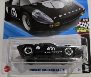 2025 Hot Wheels BLACK Porsche 904 Carrera GTS HW Race Day 100/250 3/10 - Picture 1 of 6