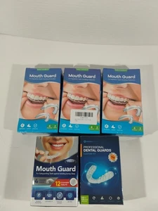 20 Mouth Guards For Night Time Teeth Grinding Anti-Grind Easy Custom Fit 2 Sizes - Picture 1 of 13