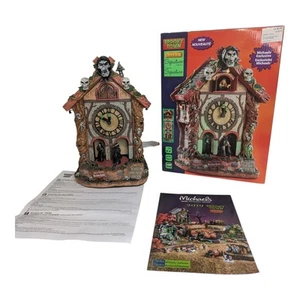 Lemax Spooky Town Animated The Cursed Cuckoo Haus Halloween 95454 en caja probada - Imagen 1 de 21