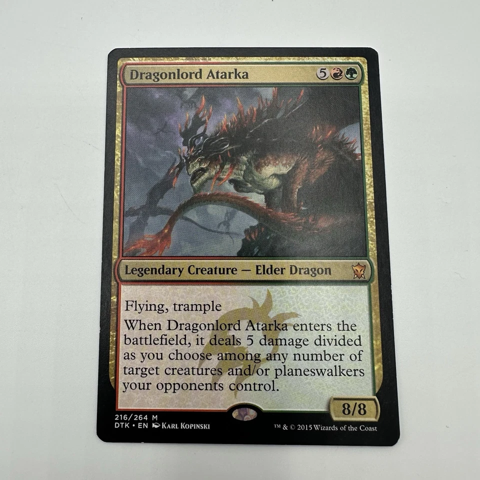 Dragonlord Atarka 285 - LP - Dragons of Tarkir- MTG Magic the Gathering - Image 1 of 2