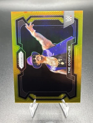 2024 Panini Prizm WWE The Godfather #79 GOLD /10 - Image 1 of 2