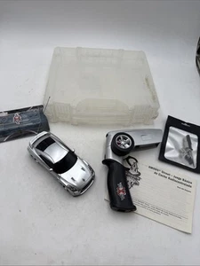 XMODS Radio Shack 2008 Silver Nissan GT-R R/C RACING CAR W/ Remote UNTESTED Read - Picture 1 of 17