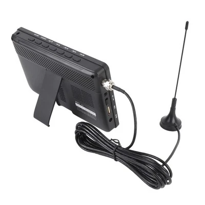 6in Portable TV Color TFT LED USB Port Rechargeable Battery Operated Pocket Digi - Image 1 of 4