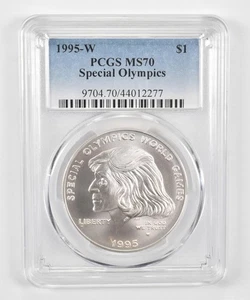 MS70 1995-W Commemorative Dollar Special Olympics PCGS Blue Label *2023 - Picture 1 of 5