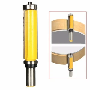 Router de broca fresadora de vástago de 1/2" corte superior/inferior rodamiento broca carpintería - Imagen 1 de 6