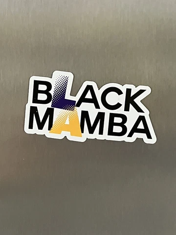 Kobe Bryant Black Mamba Los Angeles Lakers Thin Magnet 3" x 1.5" NBA Legend Cover