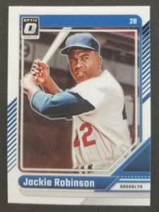 Jackie Robinson 2024 Donruss Optic Baseball Card #16 (NM) - Foto 1 di 2