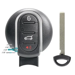 Smart Remote Key Fob Replacement For 2016 - 2019 Mini Cooper Clubman NBGIDGNG1 - Picture 1 of 6
