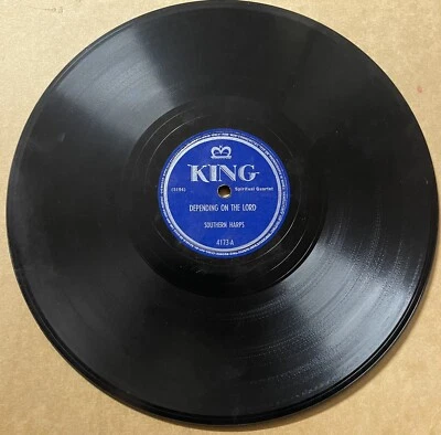 Southern Harps GOSPEL 78 Depending On The Lord  What A Friend We Have Jesus HEAR Foto 1 de 2