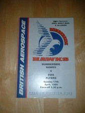 1993/94 HUMBERSIDE HAWKS HULL V FIFE FLYERS ICE HOCKEY  17/4/1994