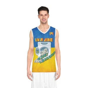 Ukraine Geldwäscher 19 V. Selenskyj Basketball Trikot - Bild 1 von 13