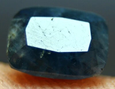 Alluring Natural Blue DRAVITE TOURMALINE Cushion Cut Loose Gemstone Afg 2.50 CT - Image 1 of 4