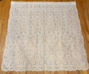Heritage Lace “White” Lace Curtain Panel 60 x 60 (154) or (191) - Picture 1 of 3